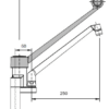 scheda tecnica rubinetto leva lunga 00333133