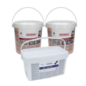 Kit Rational Pastiglie: Anticalcare e Detersivo 1 anticalcare 5600562 e 2 detersivo 5600210