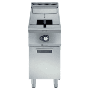 Friggitrici a Gas 15 Lt 1 vasca a “V” e 1 Cestello Cod. 391077