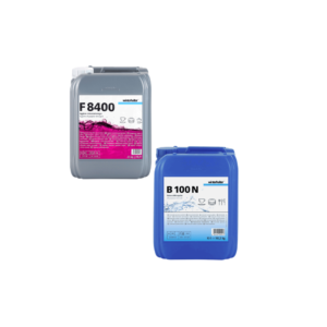 Pacchetto Winterhalter 2 Detersivo lavastoviglie F8400 + 1 Brillantante B100N