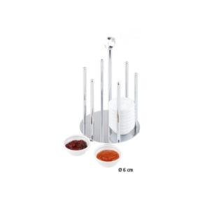 Stand Portaciotole Inox 40284