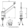scheda tecnica rubinetto leva lunga 00185123