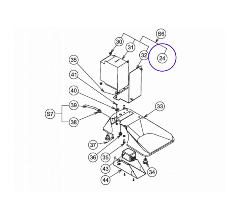 Ricambi per impastatrici BE5