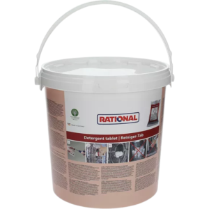 Detersivo pastiglie forni Rational 100 pezzi rosse tonde 5600210