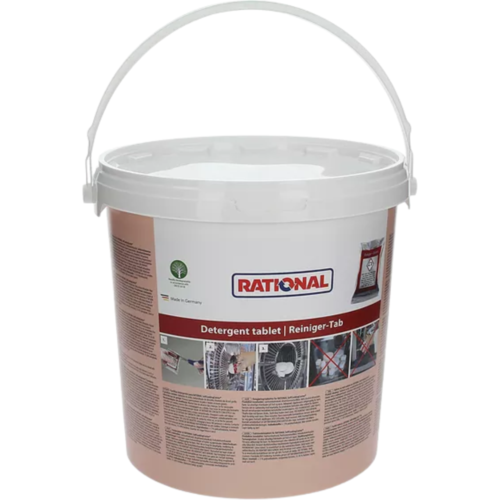 Detersivo pastiglie forni Rational 100 pezzi rosse tonde 5600210