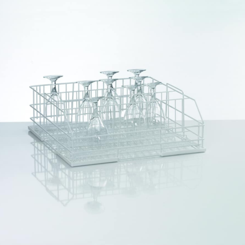 Cesto in filo Winterhalter 50×50 4 file dia max 11 altezza 16,5 cm Cod. 85000449