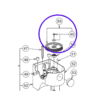 Gruppo puleggia condotta per impastatrice BE5 0KQ582 - immagine 2