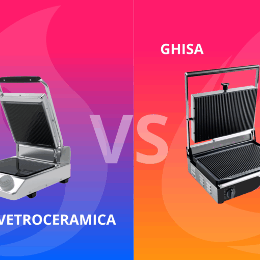 pulizia piastra professionale vetroceramica vs ghisa